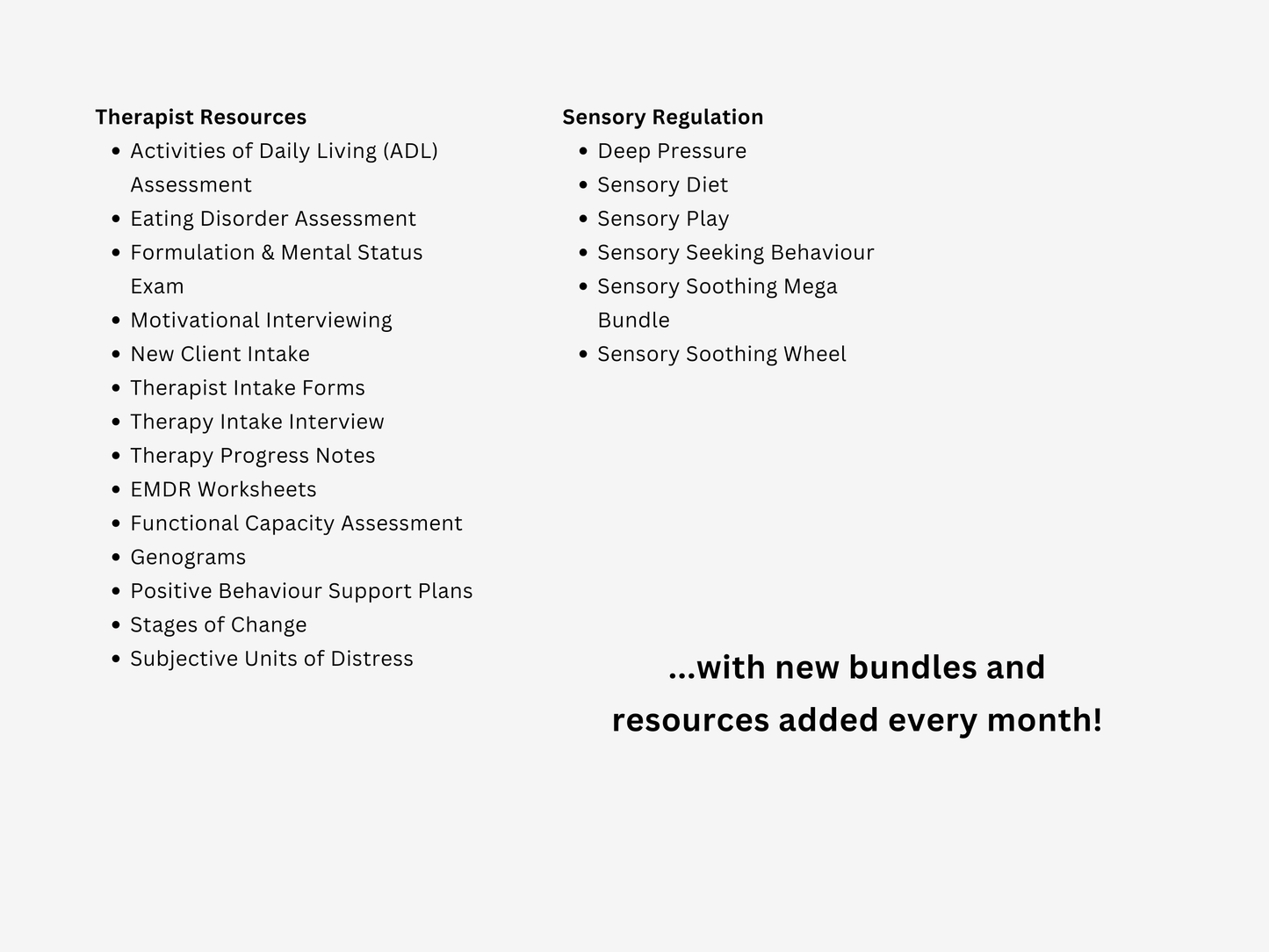 Complete Psychology Worksheets – Whole Shop Bundle