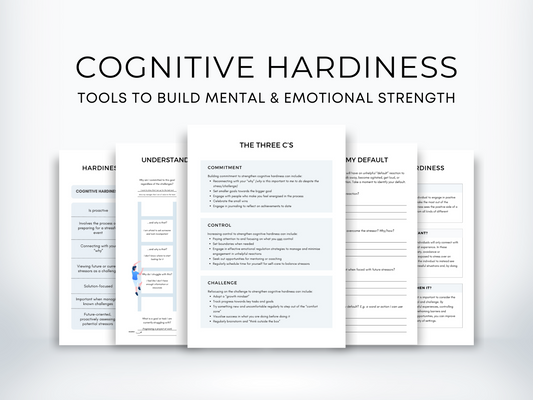Cognitive Hardiness Worksheets