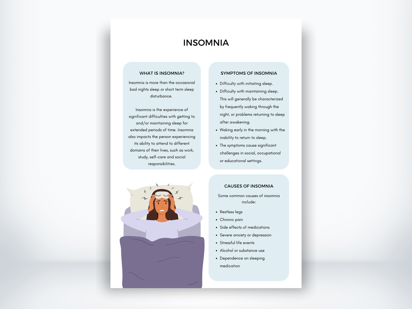 Insomnia Handout PDF