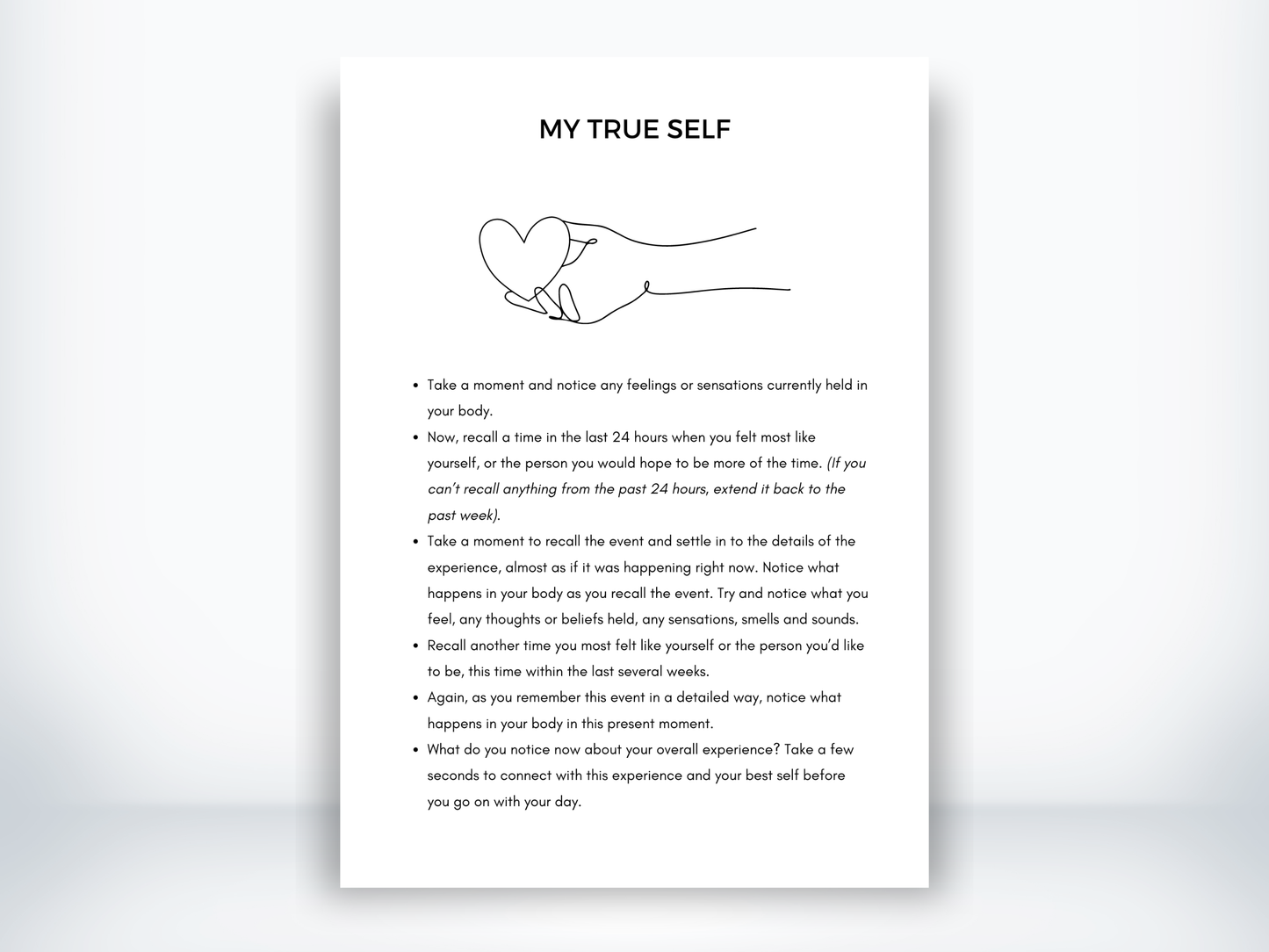 My True Self Script PDF