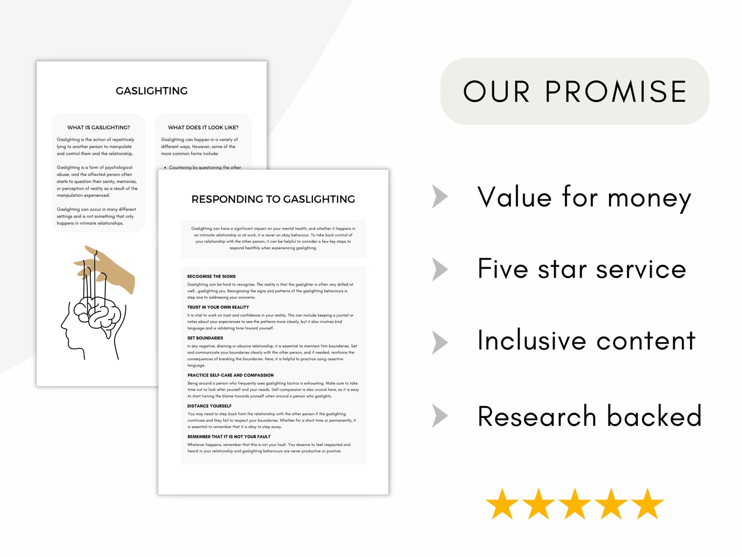 Narcissism Psychoeducation Worksheets