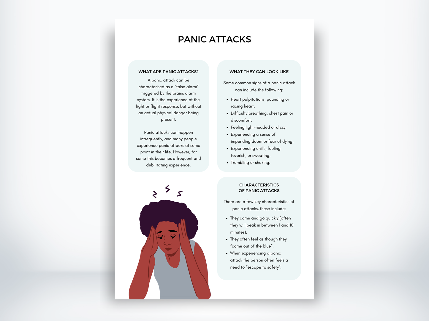 Panic Attacks Handout PDF