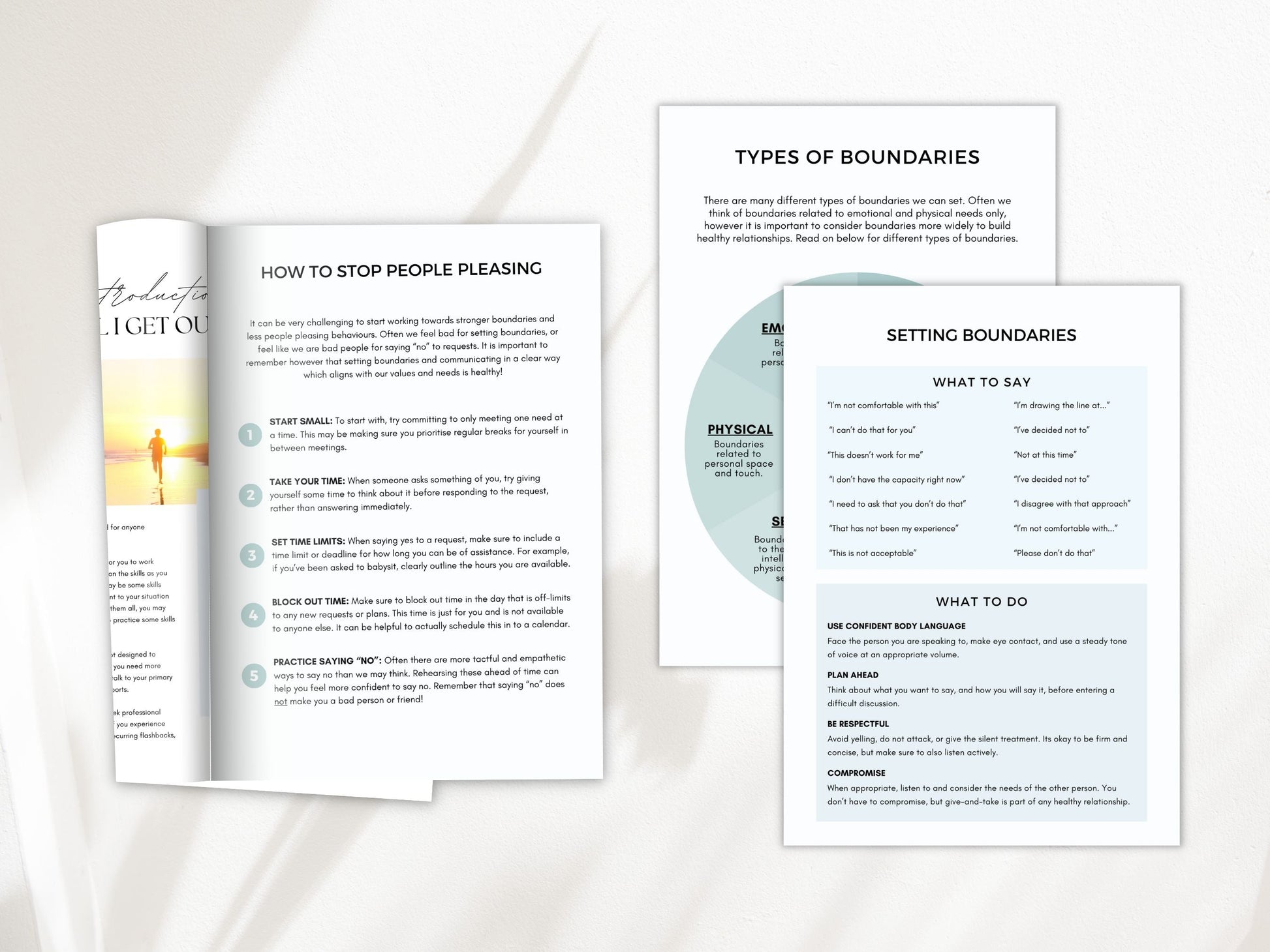 People Pleasing Worksheets PDF