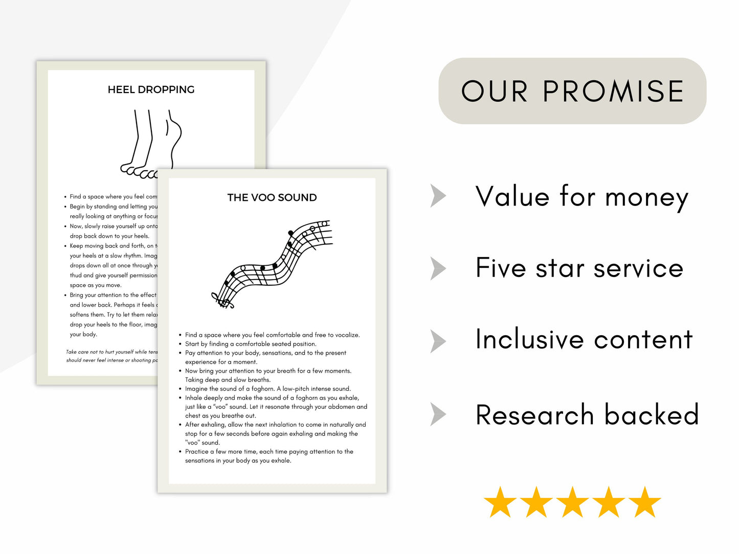 Somatic Therapy Exercise Cards
