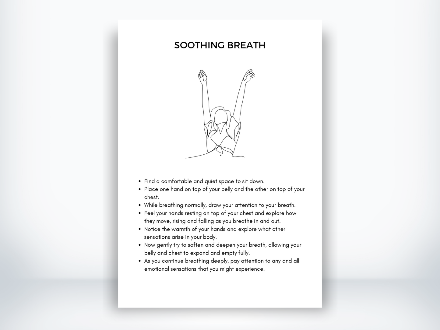 Soothing Breath Exercise PDF