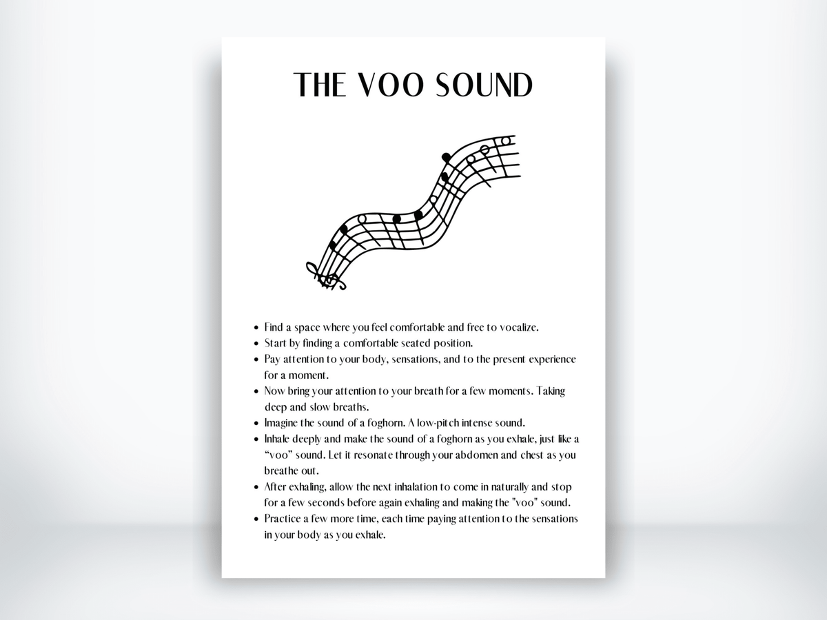 The Voo Sound Exercise PDF - My Thriving Mind