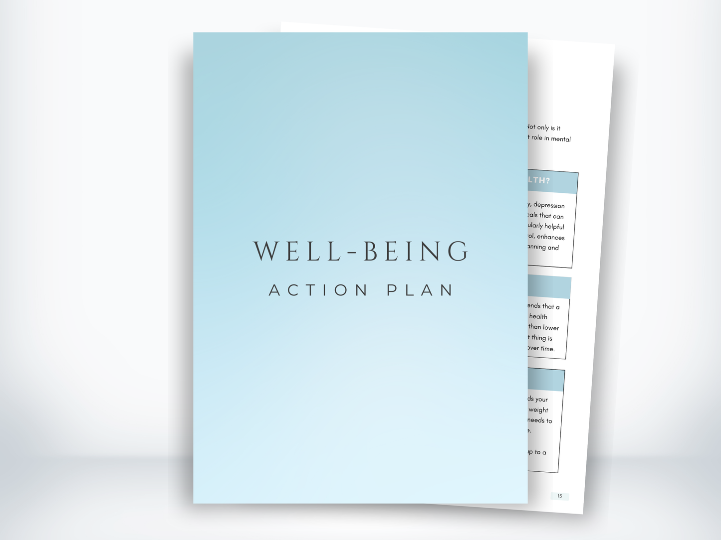 Well-Being Action Plan