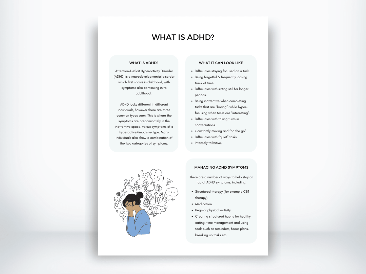 What Is ADHD Handout PDF - My Thriving Mind