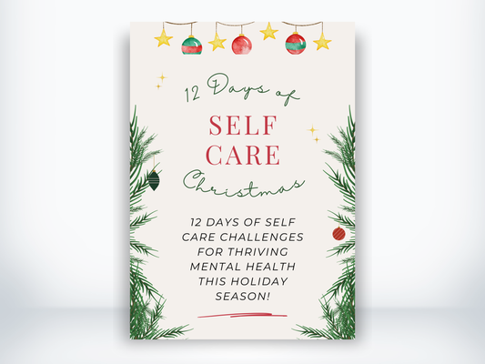 12 Days of Self Care Christmas Challenge PDF