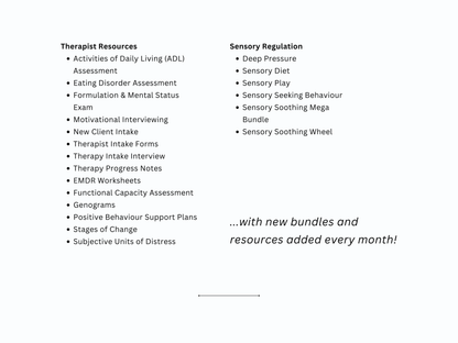 Complete Psychology Worksheets – Whole Shop Bundle