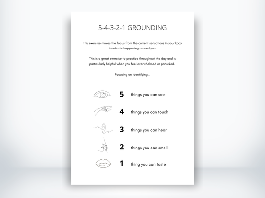 5 4 3 2 1 Grounding Technique PDF