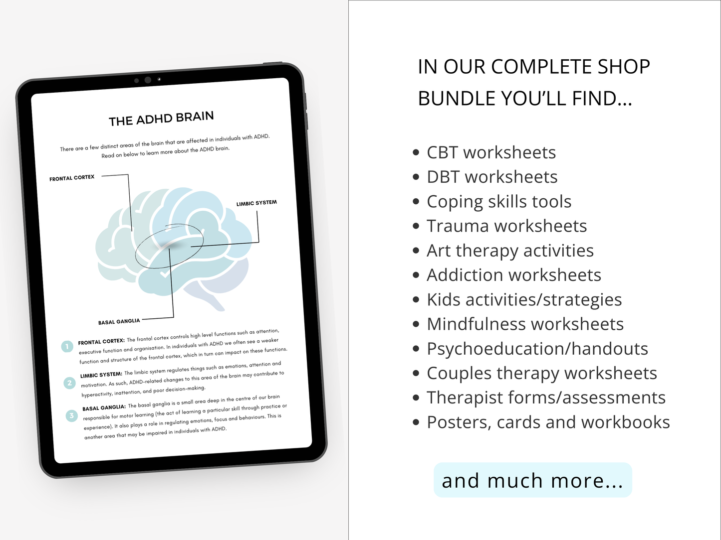 Complete Psychology Worksheets – Whole Shop Bundle