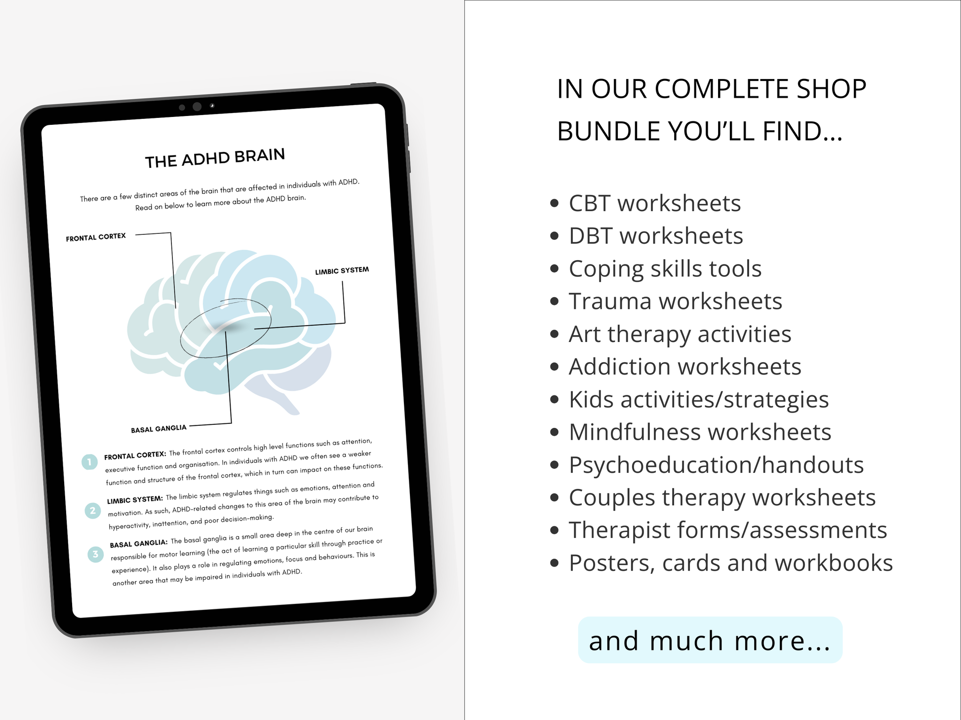 Complete Psychology Worksheets – Whole Shop Bundle
