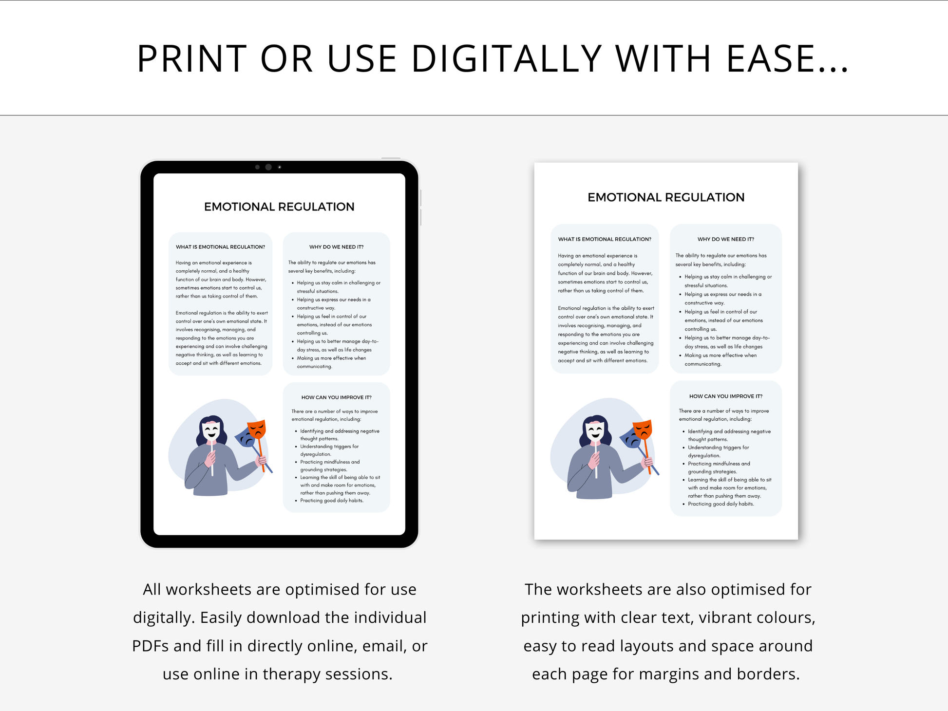 Complete Psychology Worksheets – Whole Shop Bundle