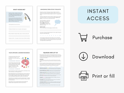 ACT for Kids Worksheets Bundle