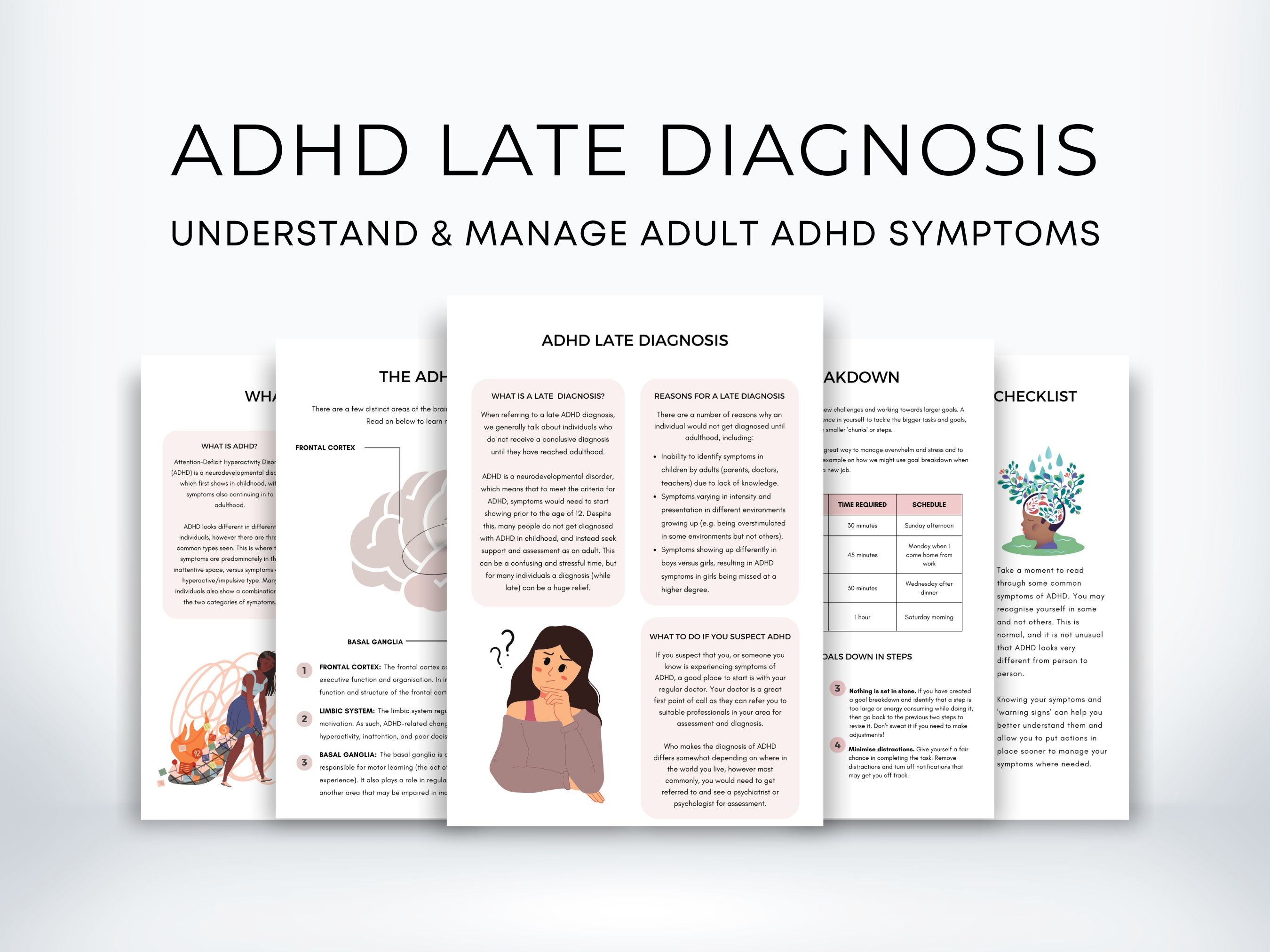 ADHD Worksheets | My Thriving Mind