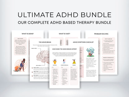 ADHD Worksheets Mega Bundle PDF