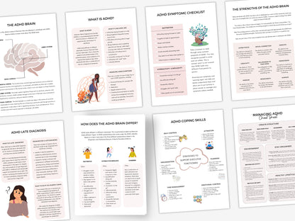 ADHD Worksheets Mega Bundle PDF