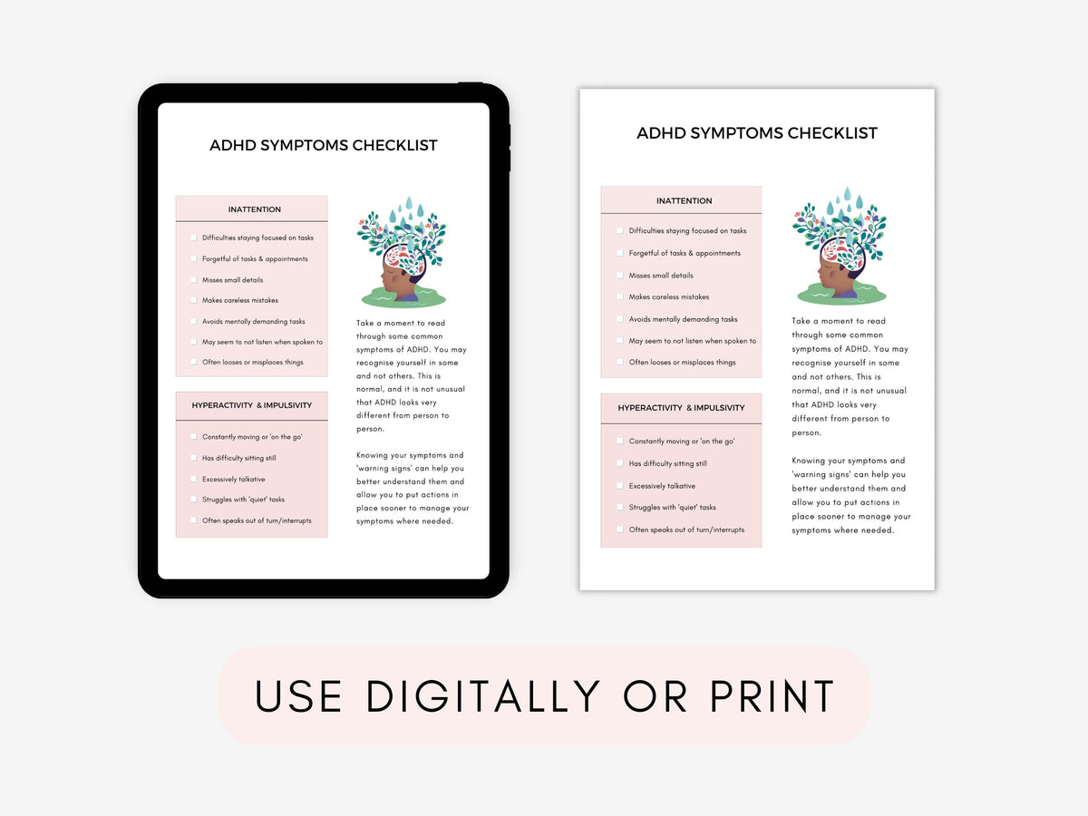 Adhd Memory Worksheets.pdf ADHD Worksheets Mega Bundle (78-Page PDF) | My Thriving Mind