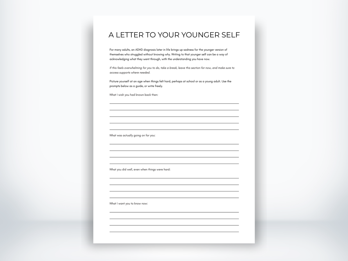 A Letter to Your Younger Self PDF
