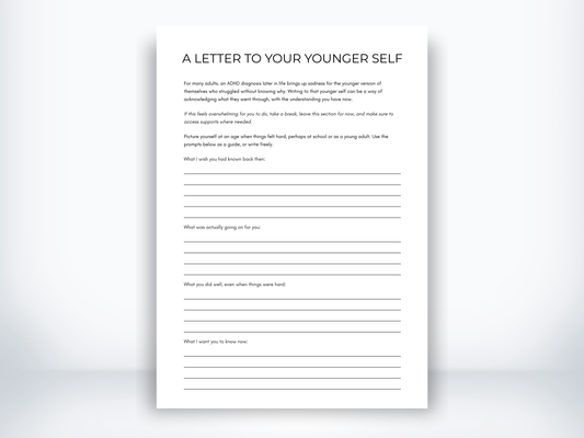 A Letter to Your Younger Self PDF