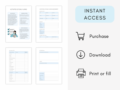 Activities of Daily Living (ADL) Assessment