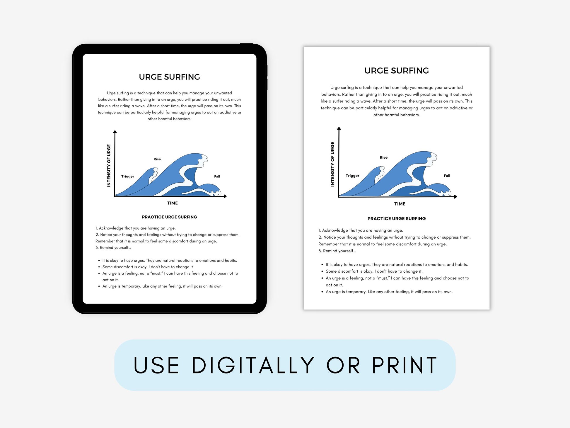 Addiction Worksheets Mega Bundle PDF