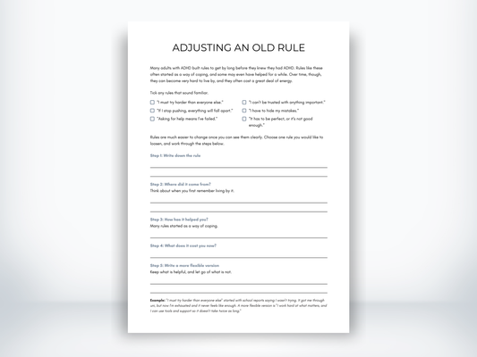 Adjusting an Old Rule PDF