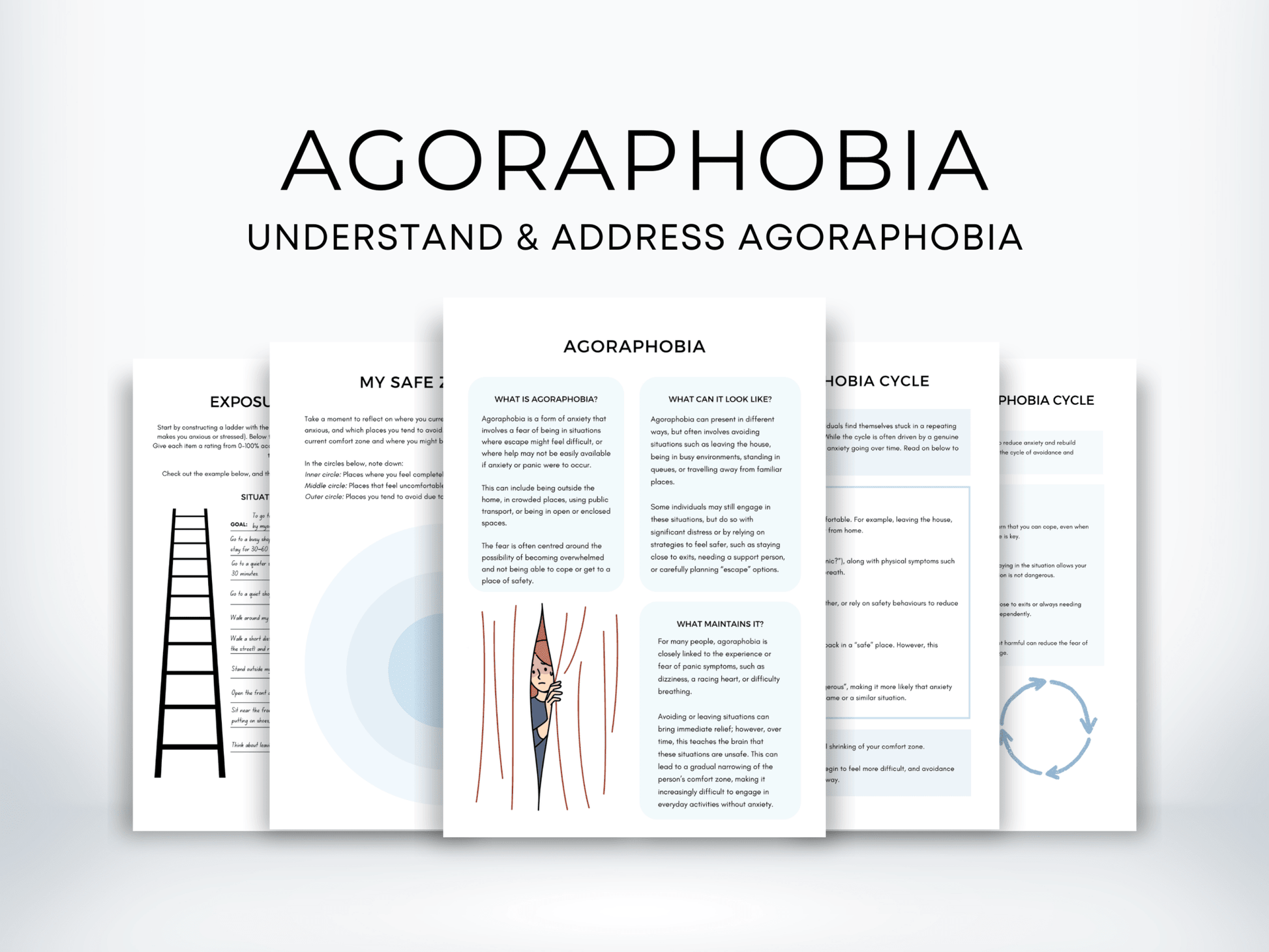 Agoraphobia Worksheets - My Thriving Mind