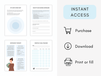 Agoraphobia Worksheets - My Thriving Mind