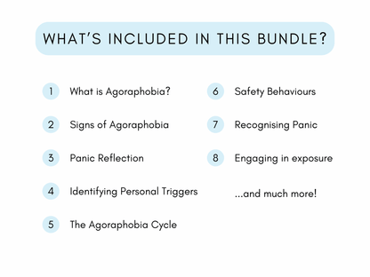 Agoraphobia Worksheets - My Thriving Mind