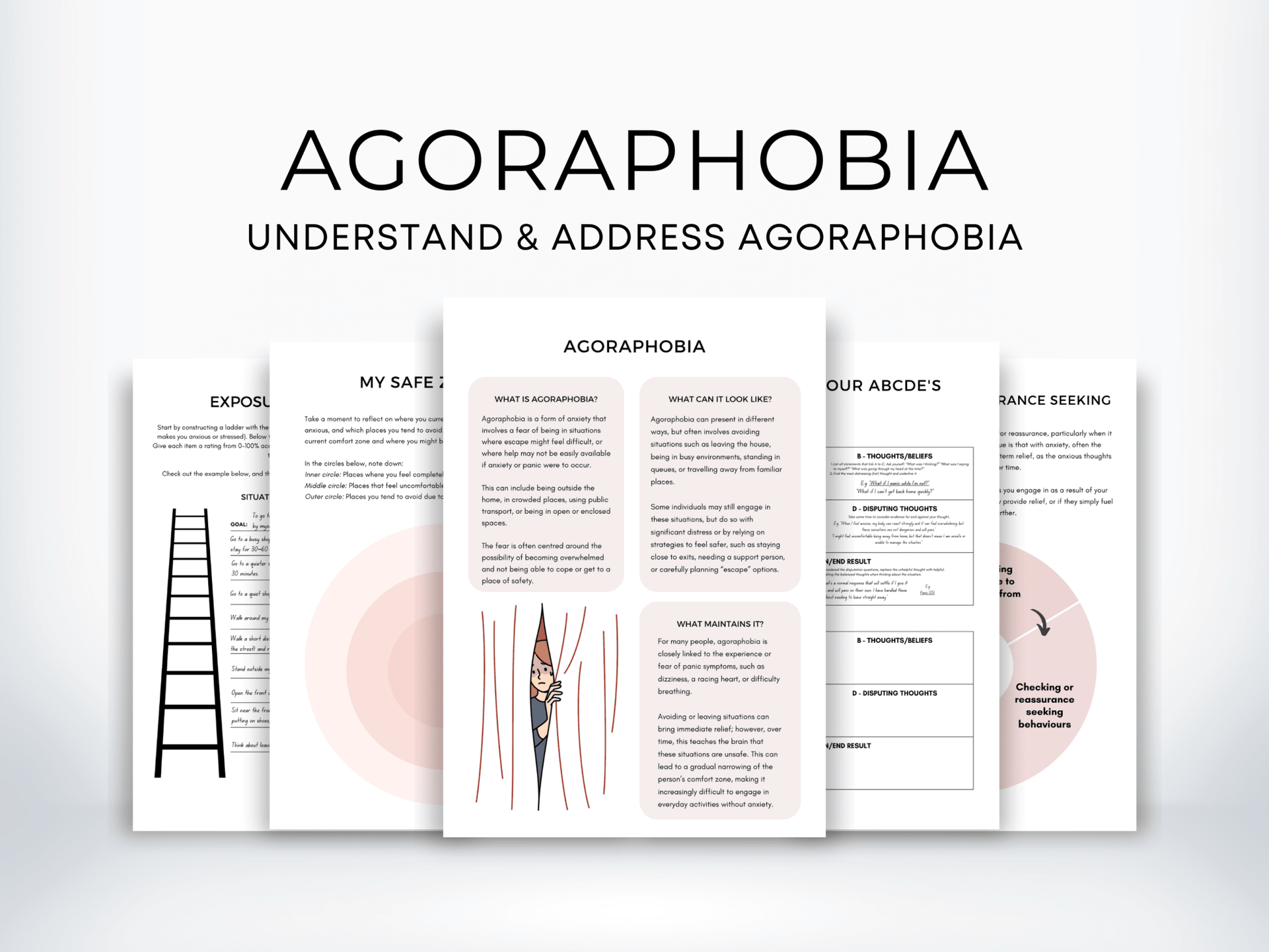 Agoraphobia Worksheets - My Thriving Mind