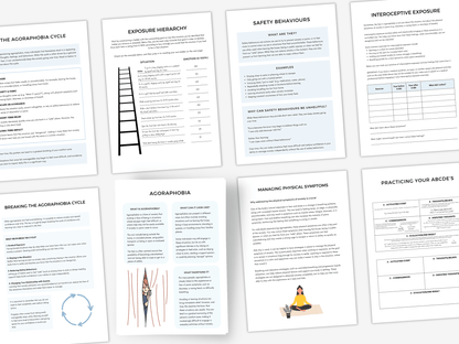 Agoraphobia Worksheets - My Thriving Mind