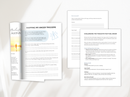 Anger Management Worksheets Bundle