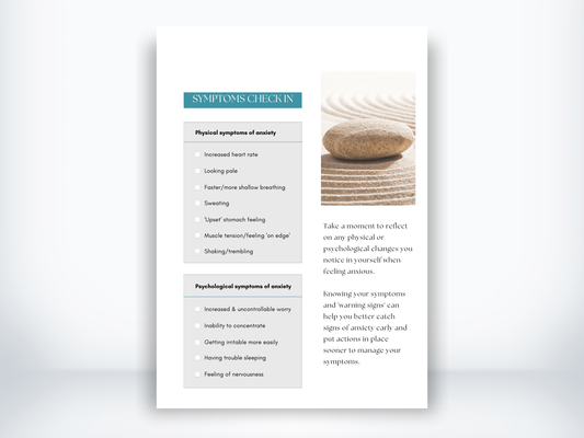 Anxiety Symptoms PDF