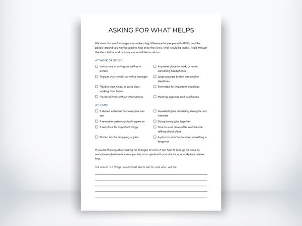 Asking for What Helps PDF