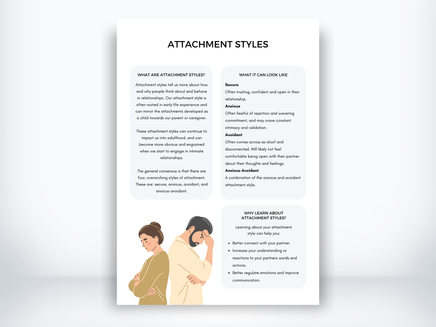 Attachment Styles PDF