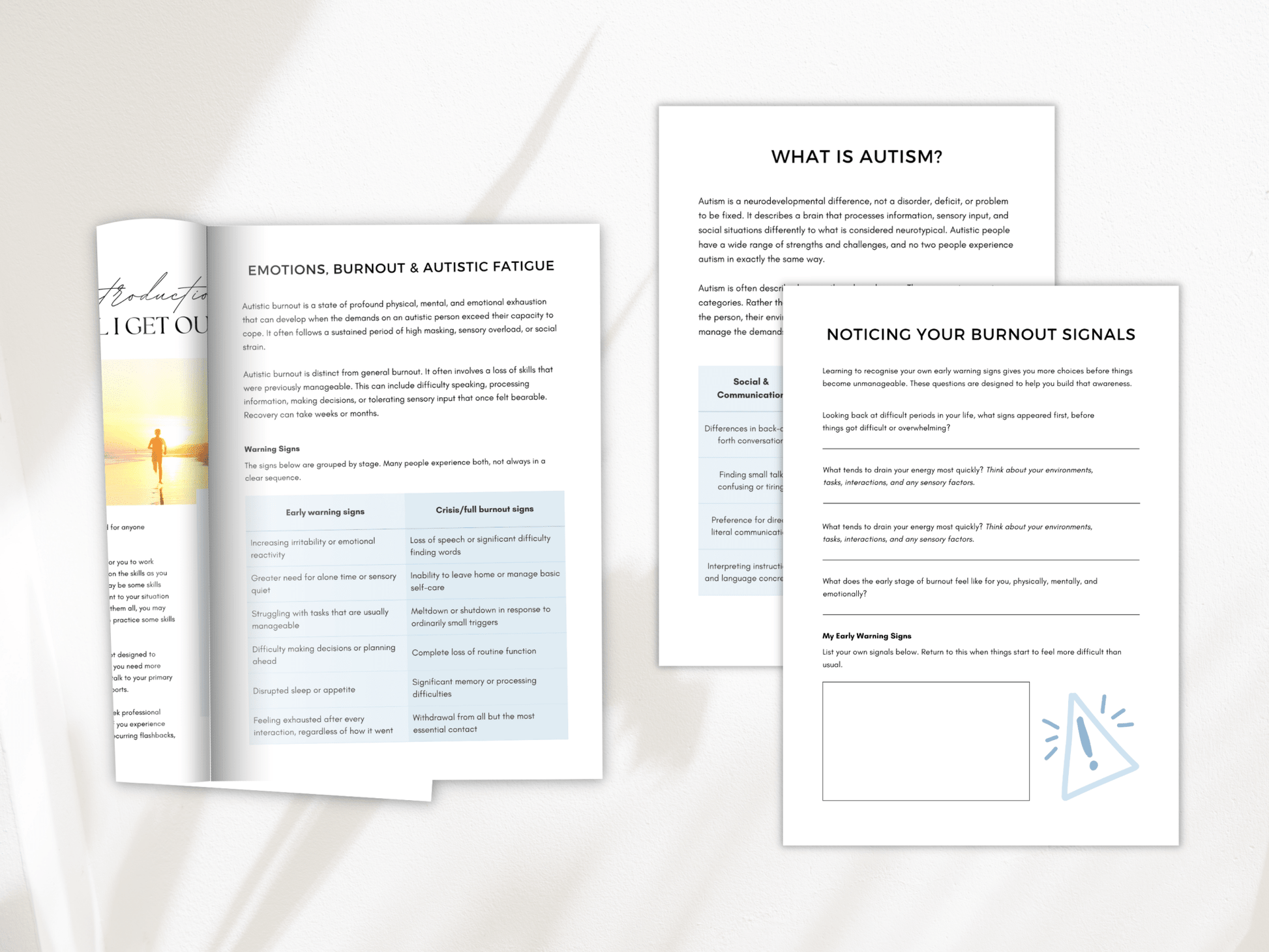 Autism in Women & Girls Worksheets - My Thriving Mind