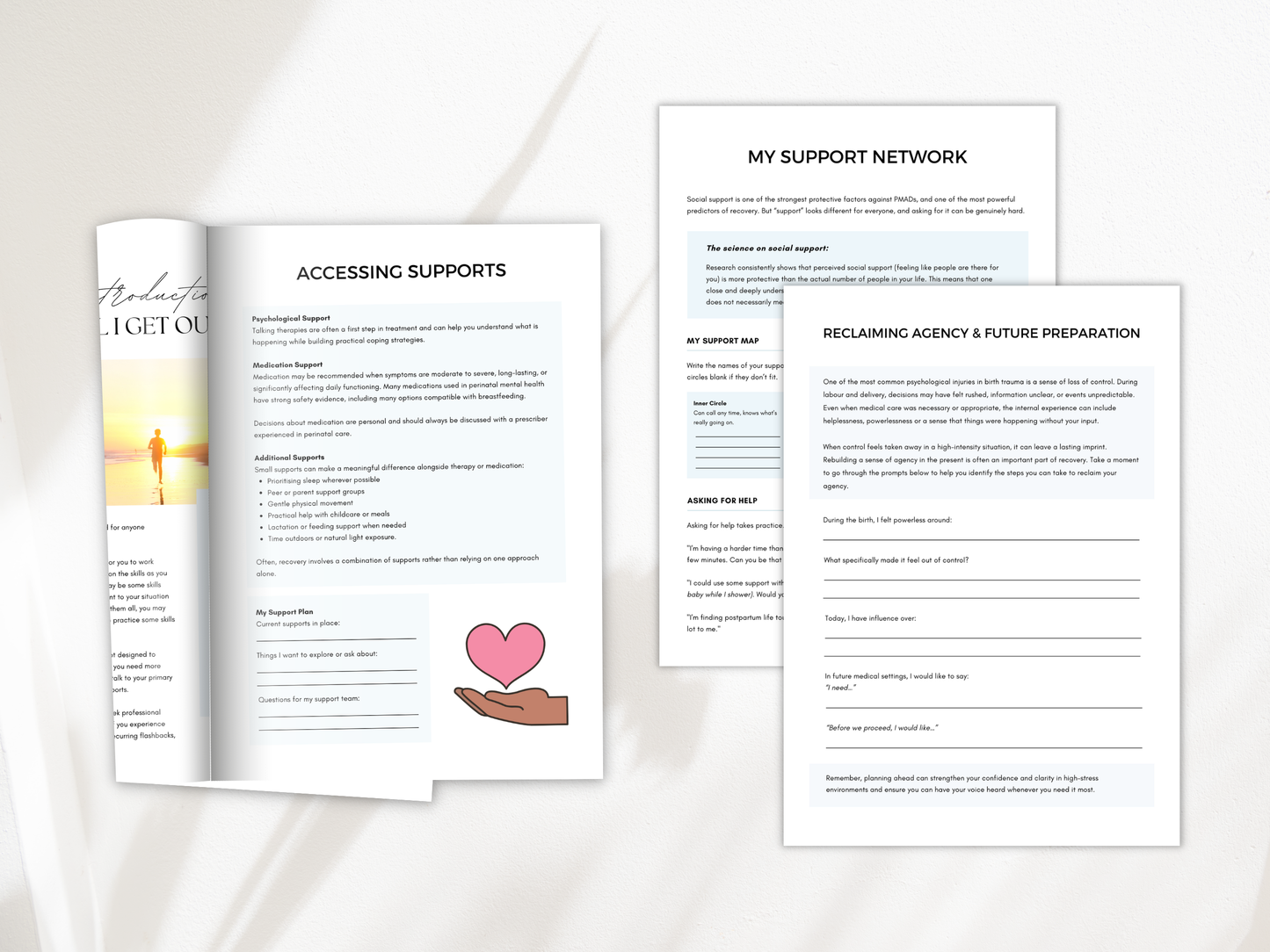 Birth Trauma & Perinatal Mental Health Worksheets