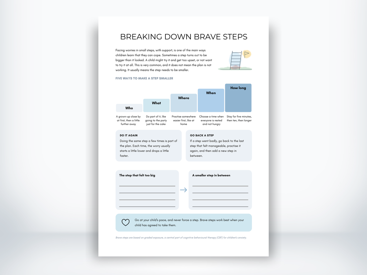 Breaking Down Brave Steps PDF - My Thriving Mind