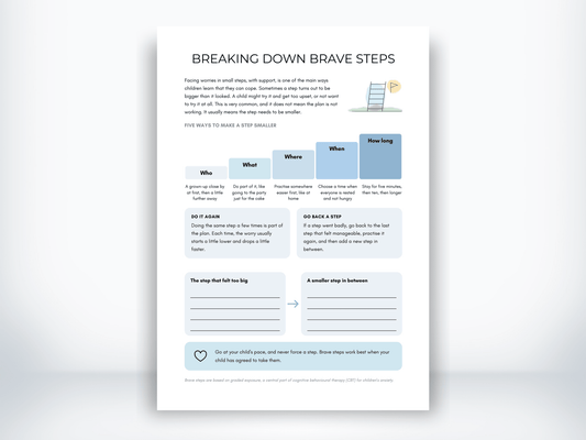 Breaking Down Brave Steps PDF - My Thriving Mind