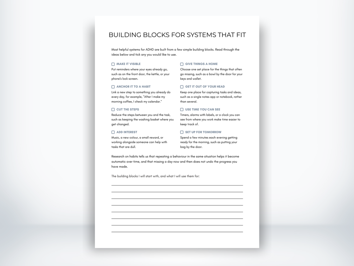 Building Blocks for Systems That Fit PDF