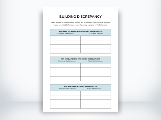 Building Discrepancy Worksheets PDF