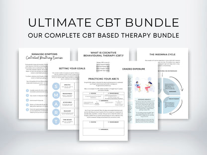 CBT Worksheets Mega Bundle PDF