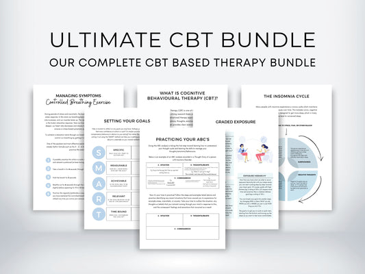 CBT Worksheets Mega Bundle PDF