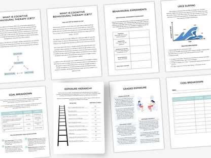 CBT Worksheets Mega Bundle PDF