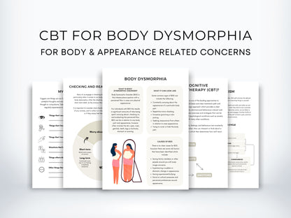 CBT for Body Dysmorphia Worksheets