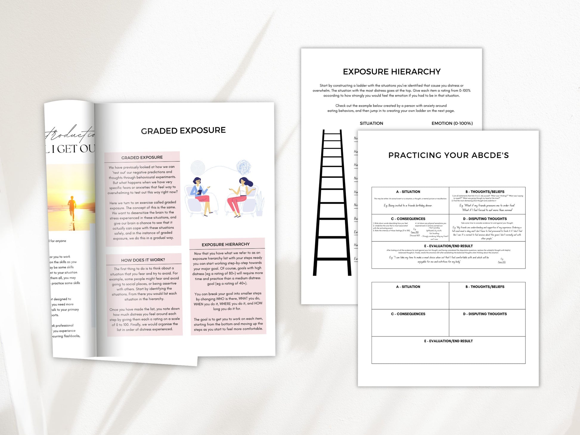 CBT for Eating Disorders Worksheets PDF