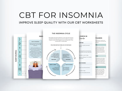 CBT for Insomnia Worksheets PDF