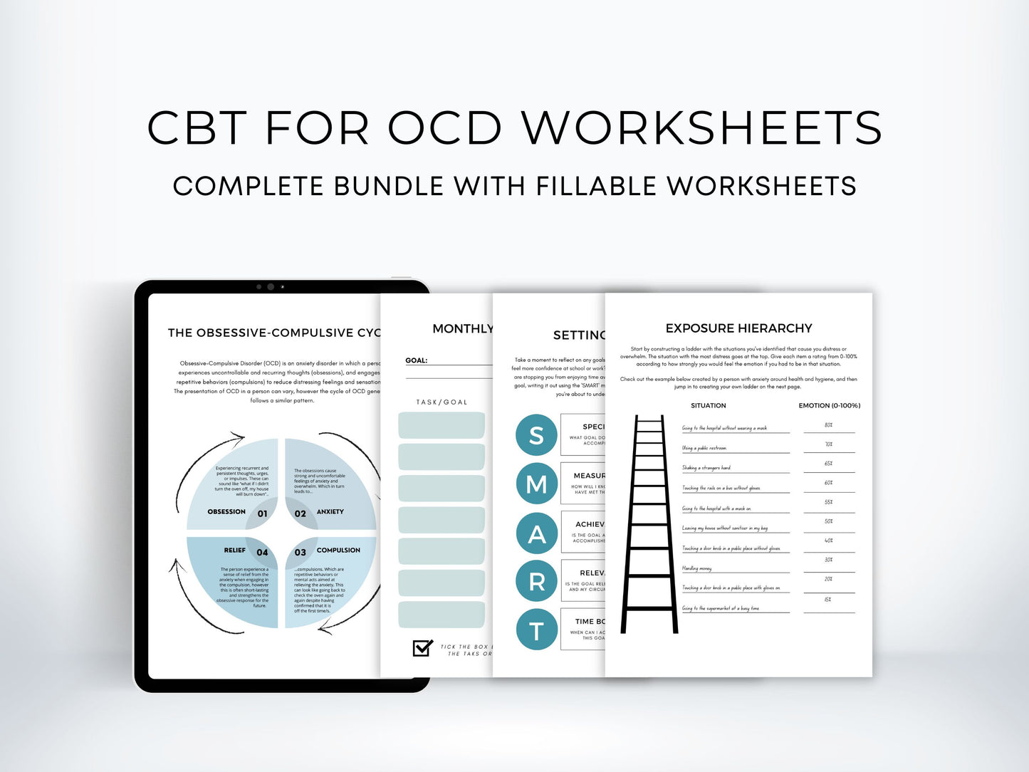 CBT for OCD Worksheets PDF